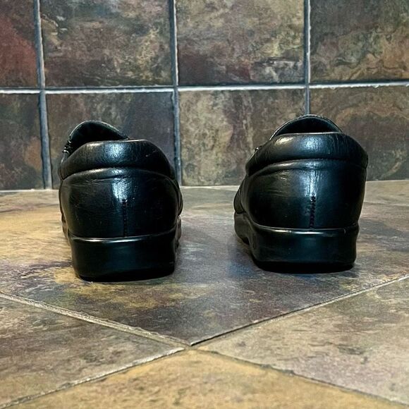 SAS Tripad Comfort Viva Black Slip-on Leather Shoes 6 - Picture 4 of 13